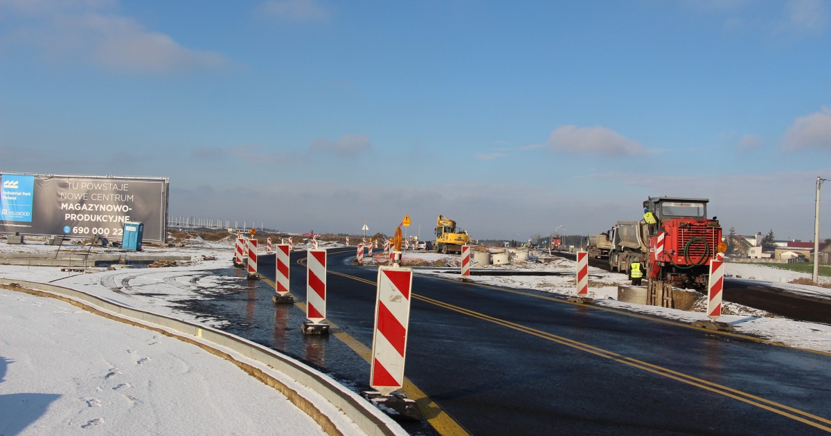 W gminie Stare Miasto powstaje połączenie z przyszłym parkiem