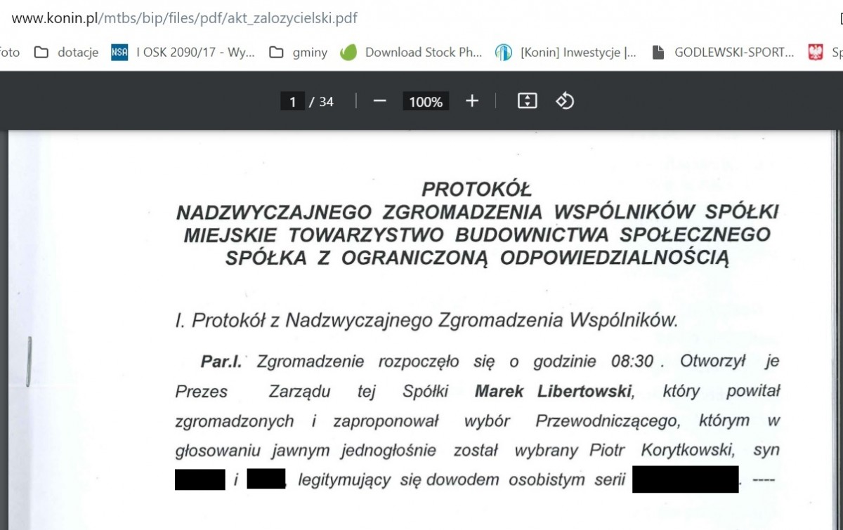 Na prezydenta Konina można było... wziąć kredyt. MTBS opublikował wrażliwe dane