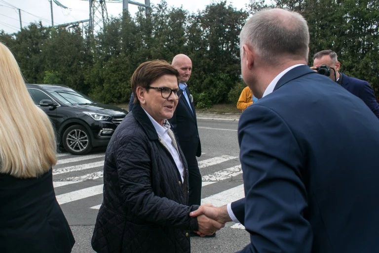 Beata Szydło pyta Donalda Tuska w Koninie, co dalej z elektrownią jądrową