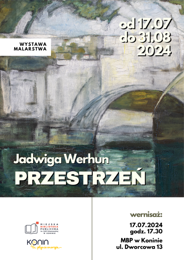 Spotkanie autorskie z Jakubem Małeckim oraz wystawa prac Jadwigi Werhun