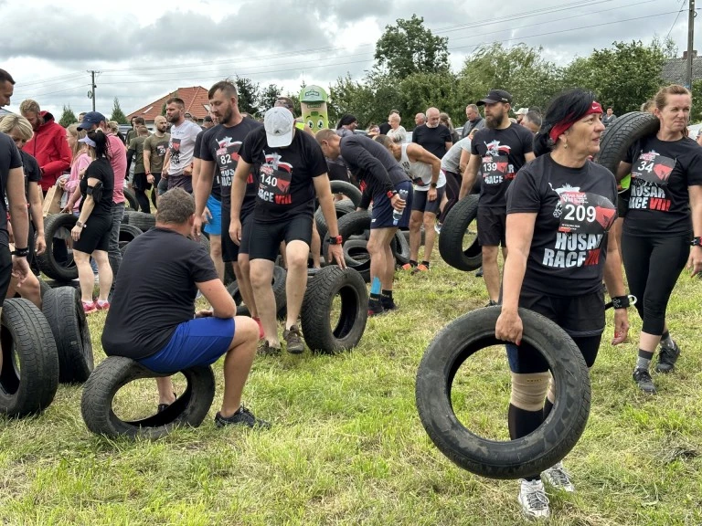 „Diabelnie boscy” kibicowali uczestnikom „Husar Race”