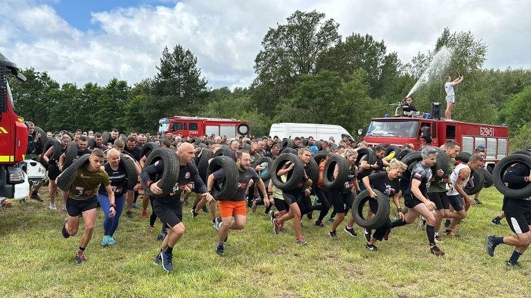 „Diabelnie boscy” kibicowali uczestnikom „Husar Race”