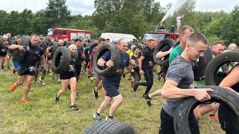 „Diabelnie boscy” kibicowali uczestnikom „Husar Race”