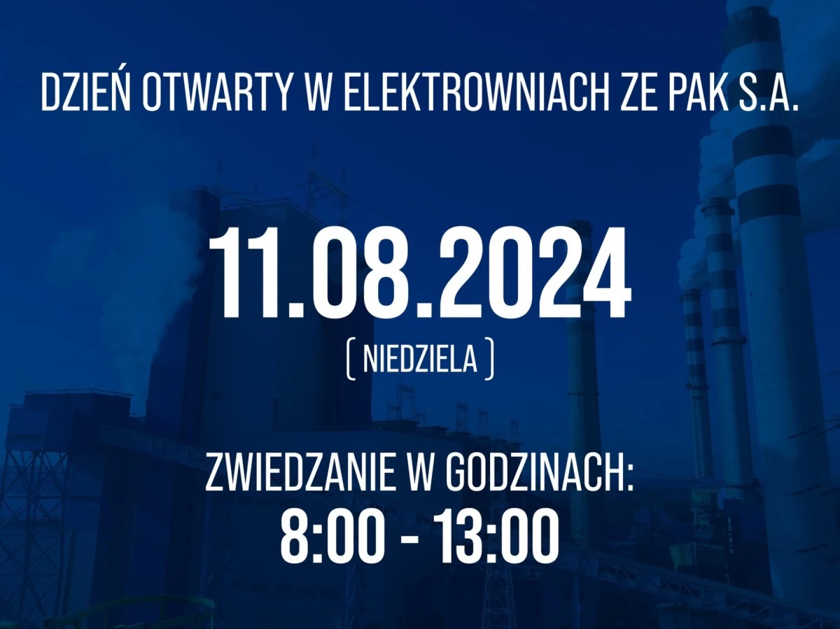 Odkryj Sekrety Elektrowni ZE PAK. Dzień Otwarty w Pątnowie i Koninie