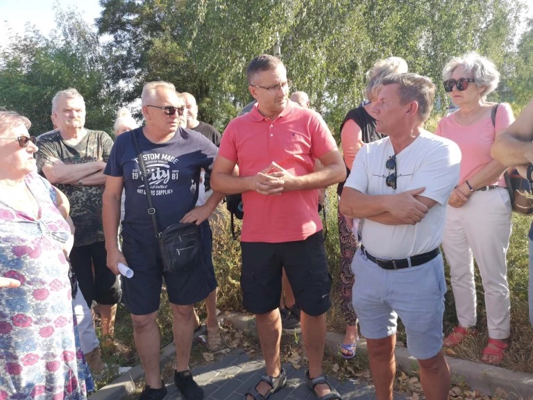 Mieszkańcy osiedla Sikorskiego protestują przeciwko budowie nowych bloków