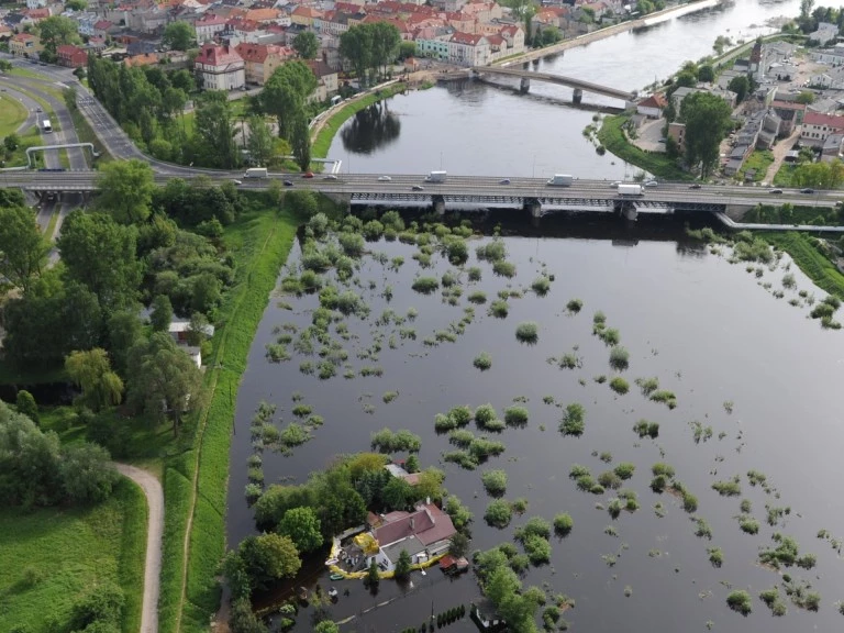 Wielka woda w Koninie. W 2010 roku nie było tak źle jak sto lat wcześniej