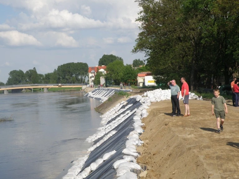 Wielka woda w Koninie. W 2010 roku nie było tak źle jak sto lat wcześniej