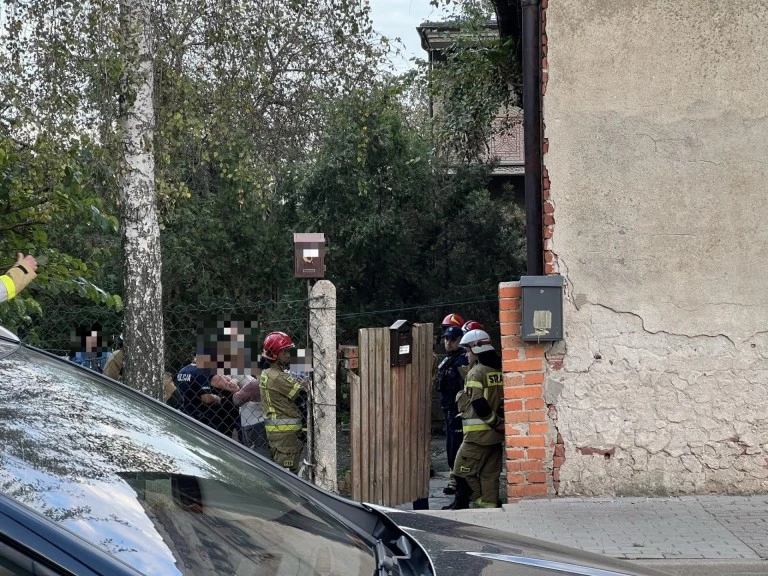 Zawaliła się część stropu w prywatnym budynku przy ul. Kolskiej