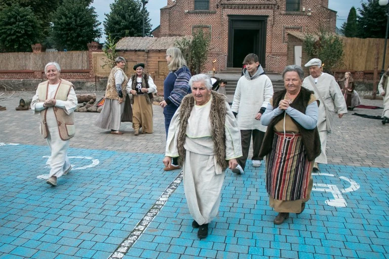 Kazimierz Biskupi. Mieszkańcy odegrali historię Pięciu Braci Męczenników