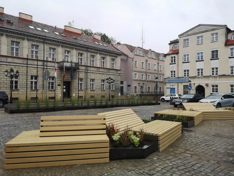 Na więcej zieleni na rynku w Koninie nie zgodził się konserwator zabytków