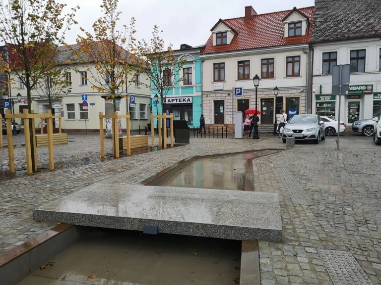 Na więcej zieleni na rynku w Koninie nie zgodził się konserwator zabytków