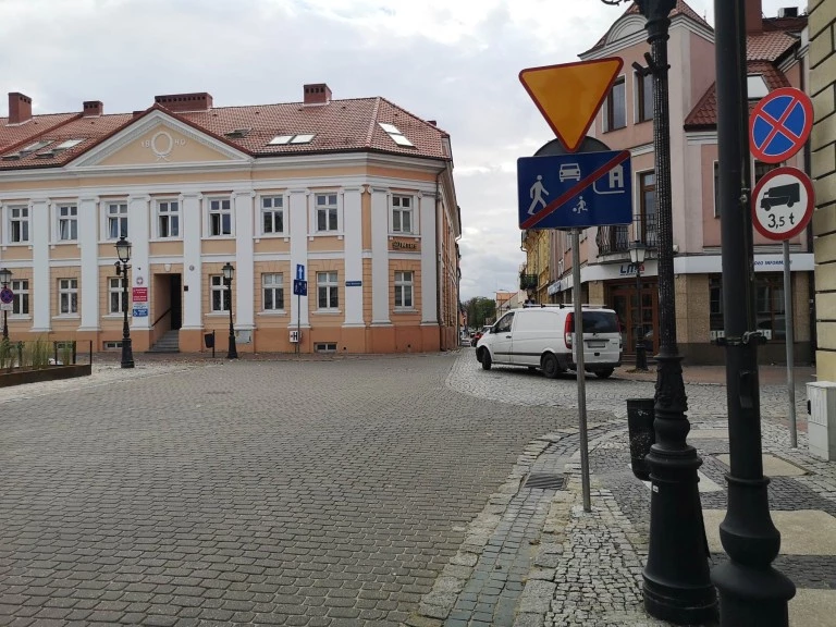 Na więcej zieleni na rynku w Koninie nie zgodził się konserwator zabytków