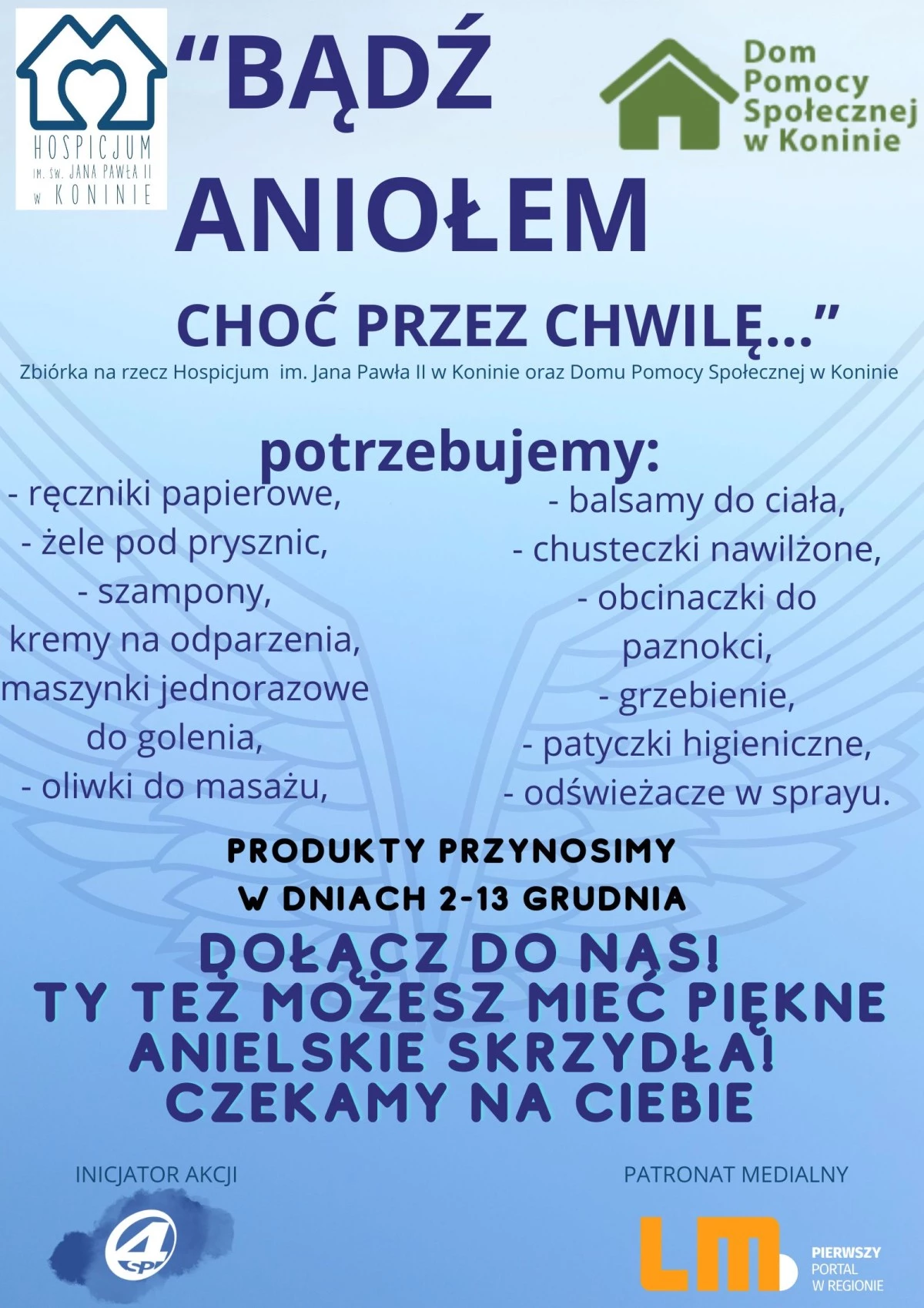 Szkoły i przedszkola wspierają konińskie hospicjum i Dom Pomocy Społecznej