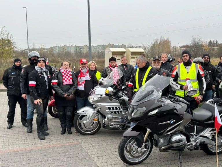 Niezwykła parada w Koninie. Motocykliści razem dla Niepodległej