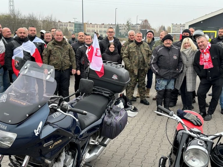 Niezwykła parada w Koninie. Motocykliści razem dla Niepodległej