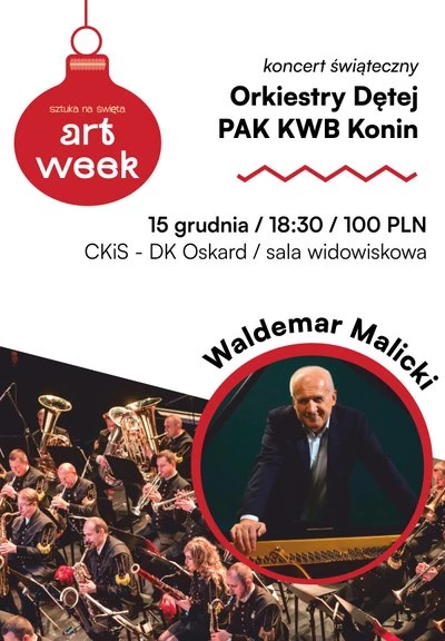 Koncert świąteczno-barbórkowo-jubileuszowy Orkiestra Dęta PAK KWB Konin