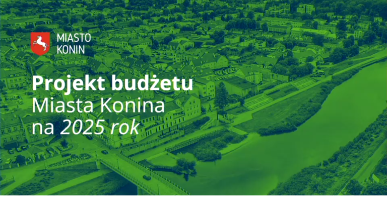 Jak Konin planuje spłacić zadłużenie? Szczegóły projektu budżetu na 2025 r.