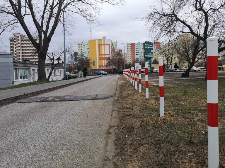 Tutaj już nikt nie zaparkuje. Nawet pacjenci przychodni