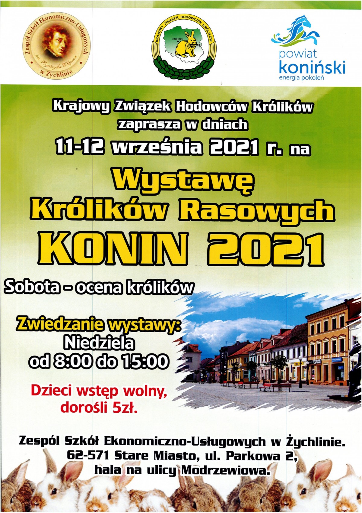 Wystawa Królików Rasowych Konin 2021