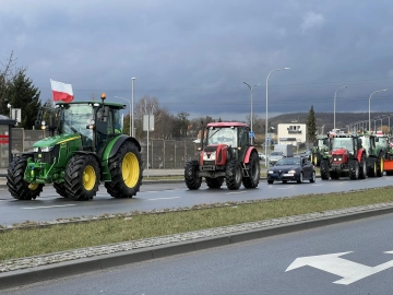 Protest rolników. Będą utrudnienia na drodze krajowej nr 92