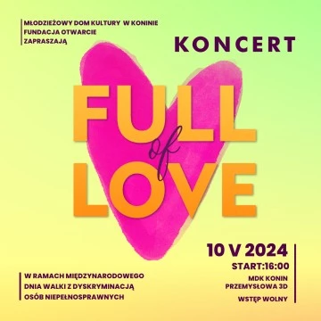 MDK i Fundacja Otwarcie organizują koncert pełen miłości