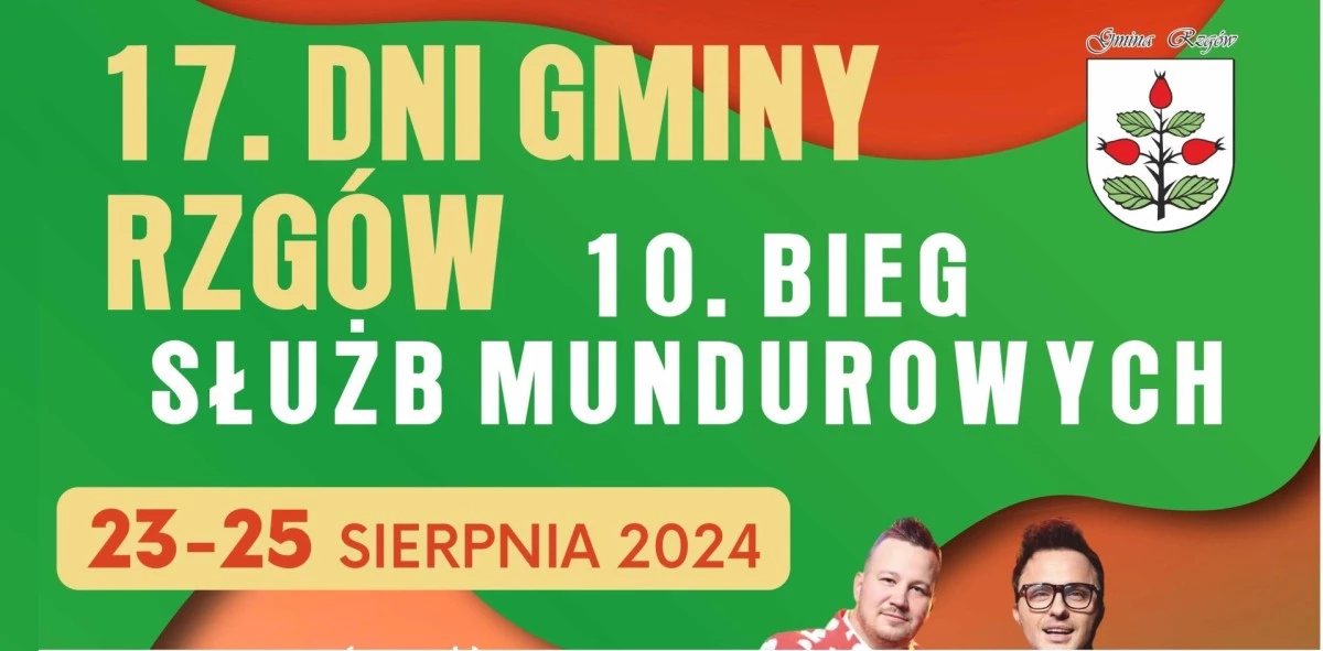 XVII DNI GMINY RZGÓW i X BIEG SŁUŻB MUNDUROWYCH