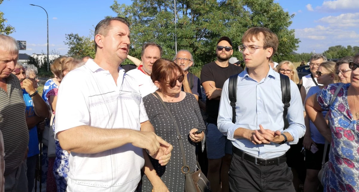 Mieszkańcy osiedla Sikorskiego protestują przeciwko budowie nowych bloków