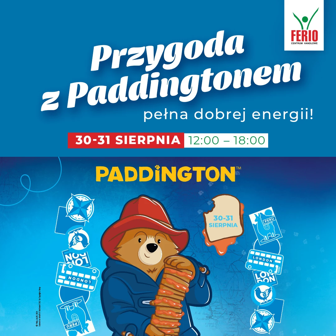 Przygoda z Paddingtonem – pełna dobrej energii!