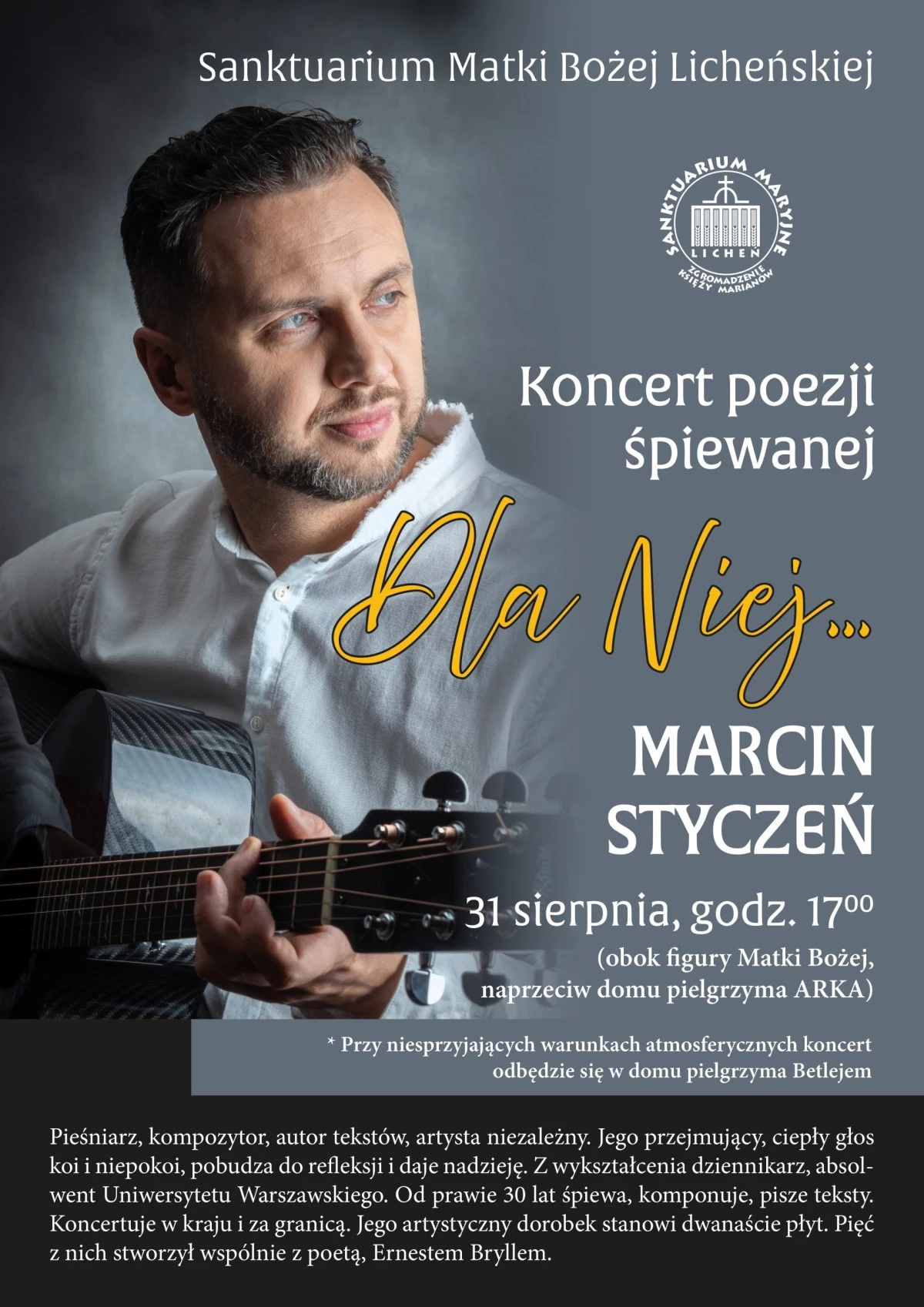 Koncert Marcina Stycznia "Dla Niej..."