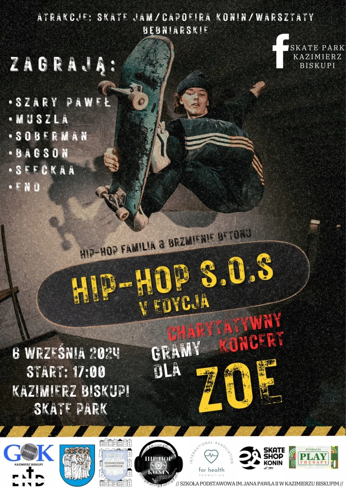 Hip-Hop S.O.S. V Edycja - Charytatywny Koncert na rzecz Zoe