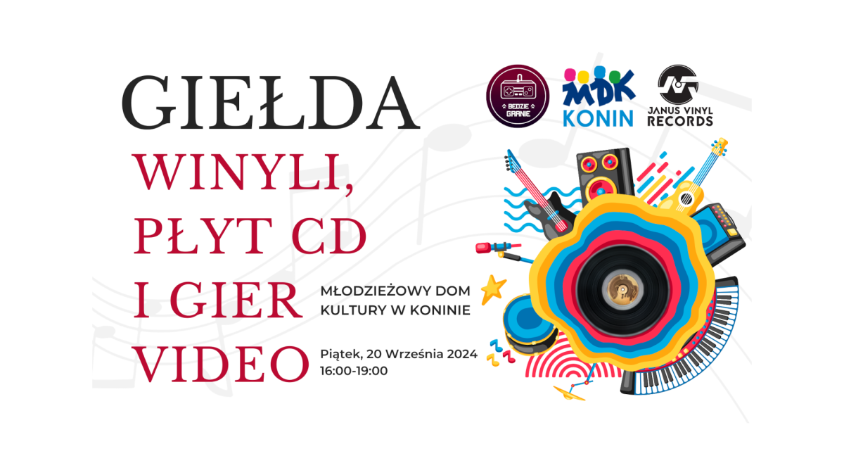 Giełda winyli, płyt CD i gier video