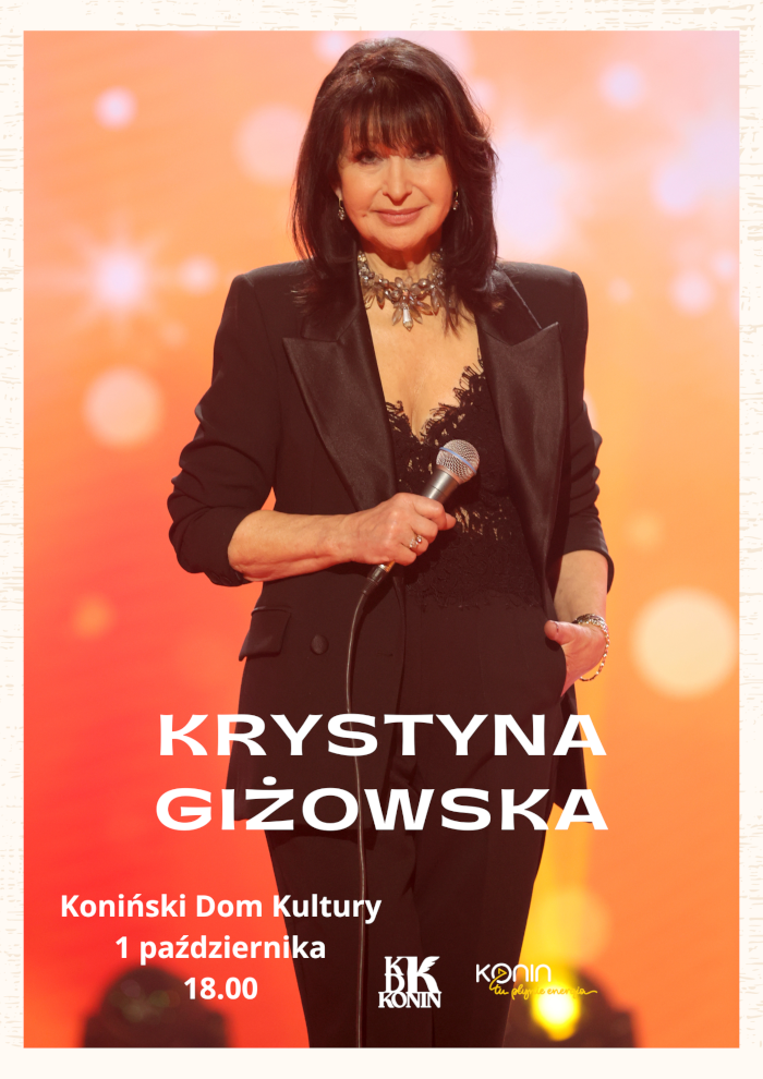 Krystyna Giżowska w KDK- Koncert