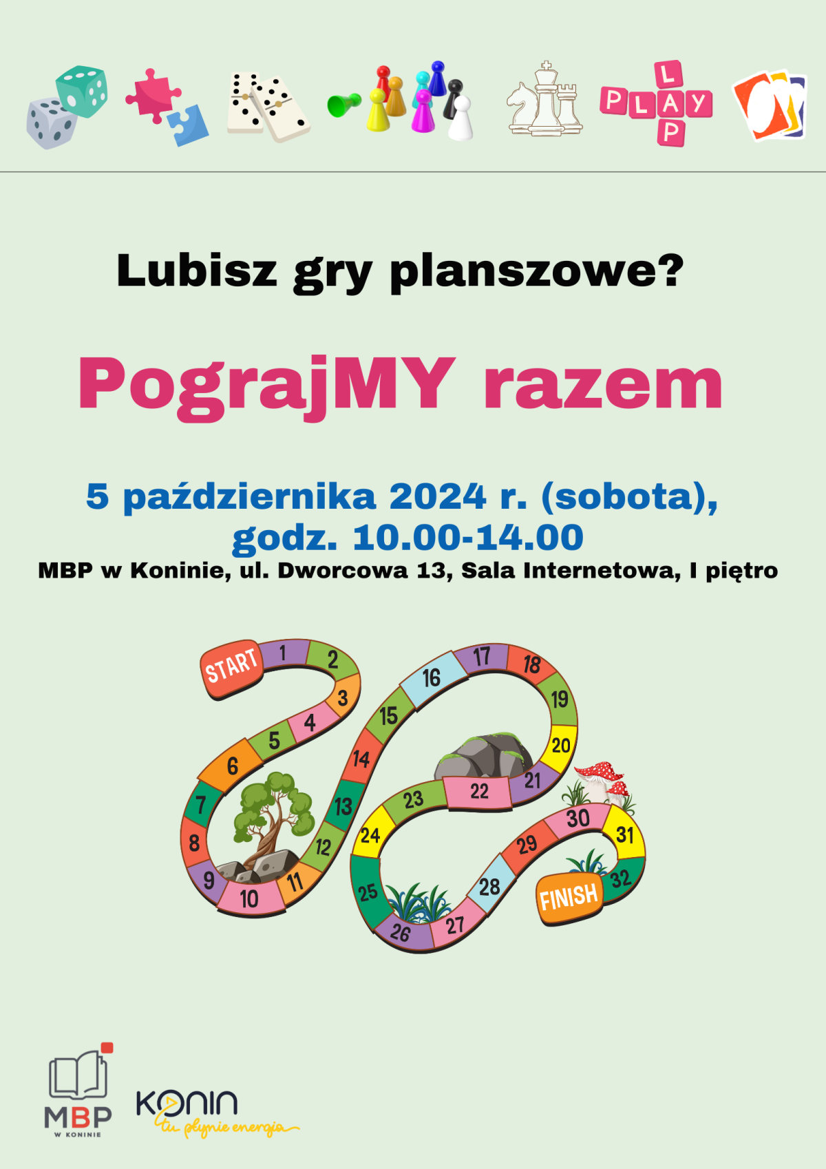 Spotkanie z grami planszowymi „PograjMy razem”