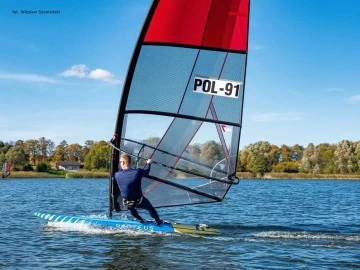 Michał Pińkowski wicemistrzem Polski w windsurfingu