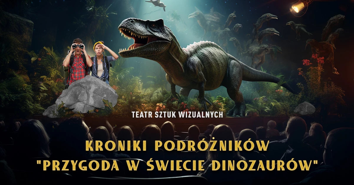 Interaktywny spektakl-widowisko z efektem 3D w świecie dinozaurów