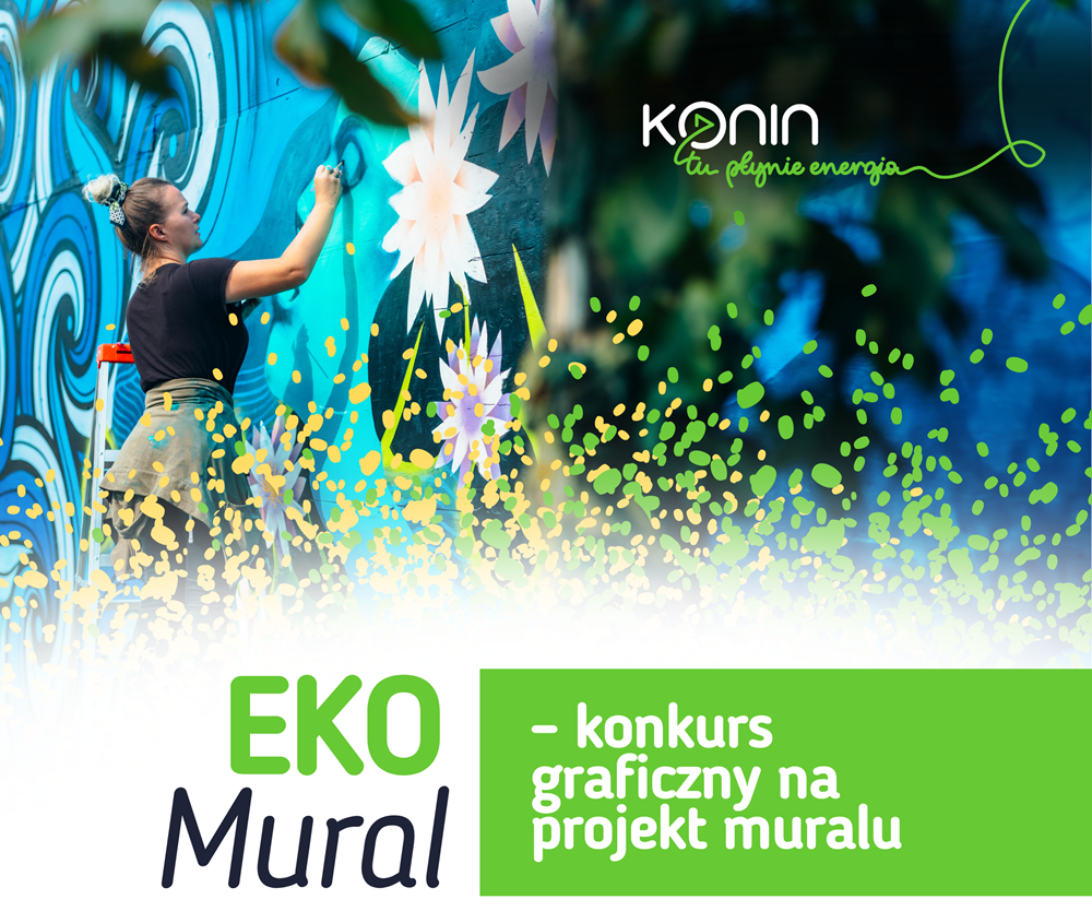 Zaprojektuj mural, który powstanie w Koninie. Urząd ogłosił konkurs