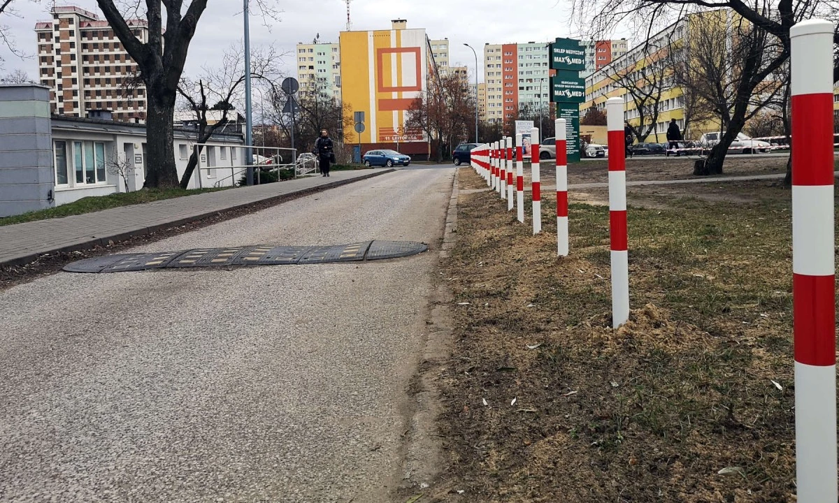 Tutaj już nikt nie zaparkuje. Nawet pacjenci przychodni