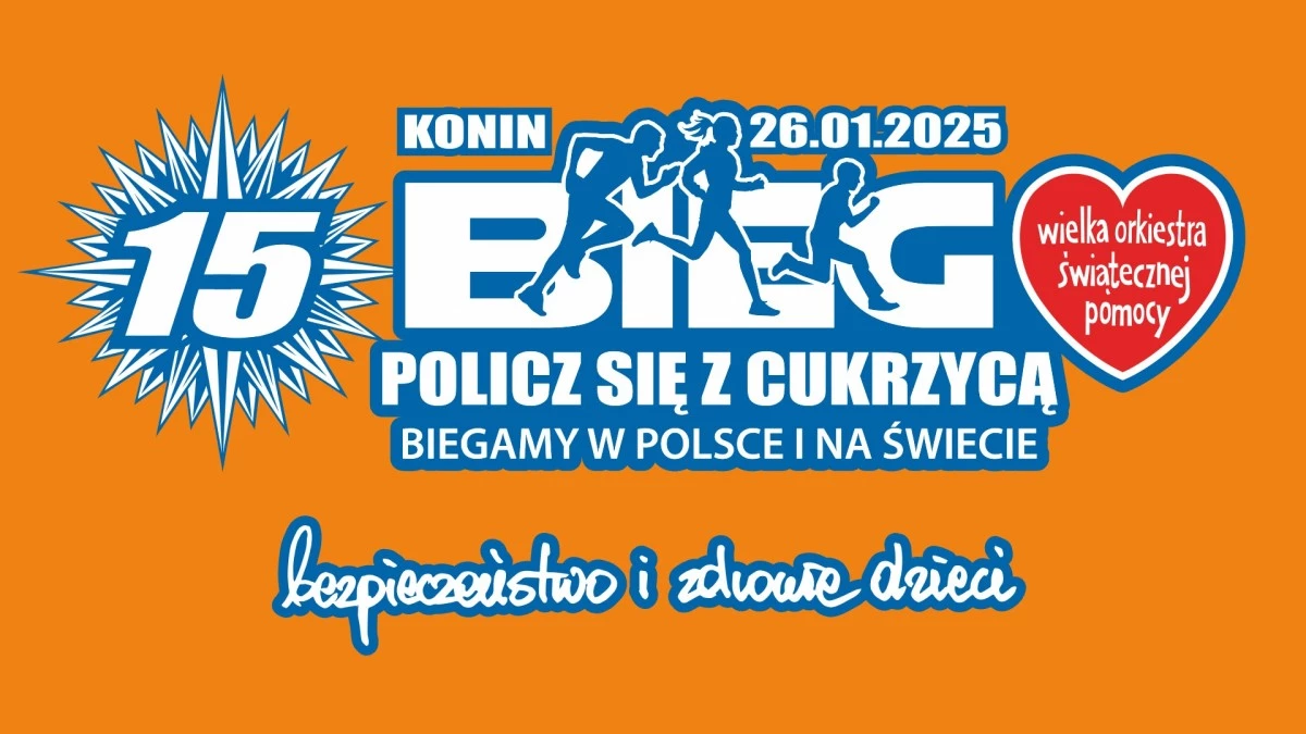 Tort na mecie! Jubileuszowy Bieg „Policz się z cukrzycą” w Koninie